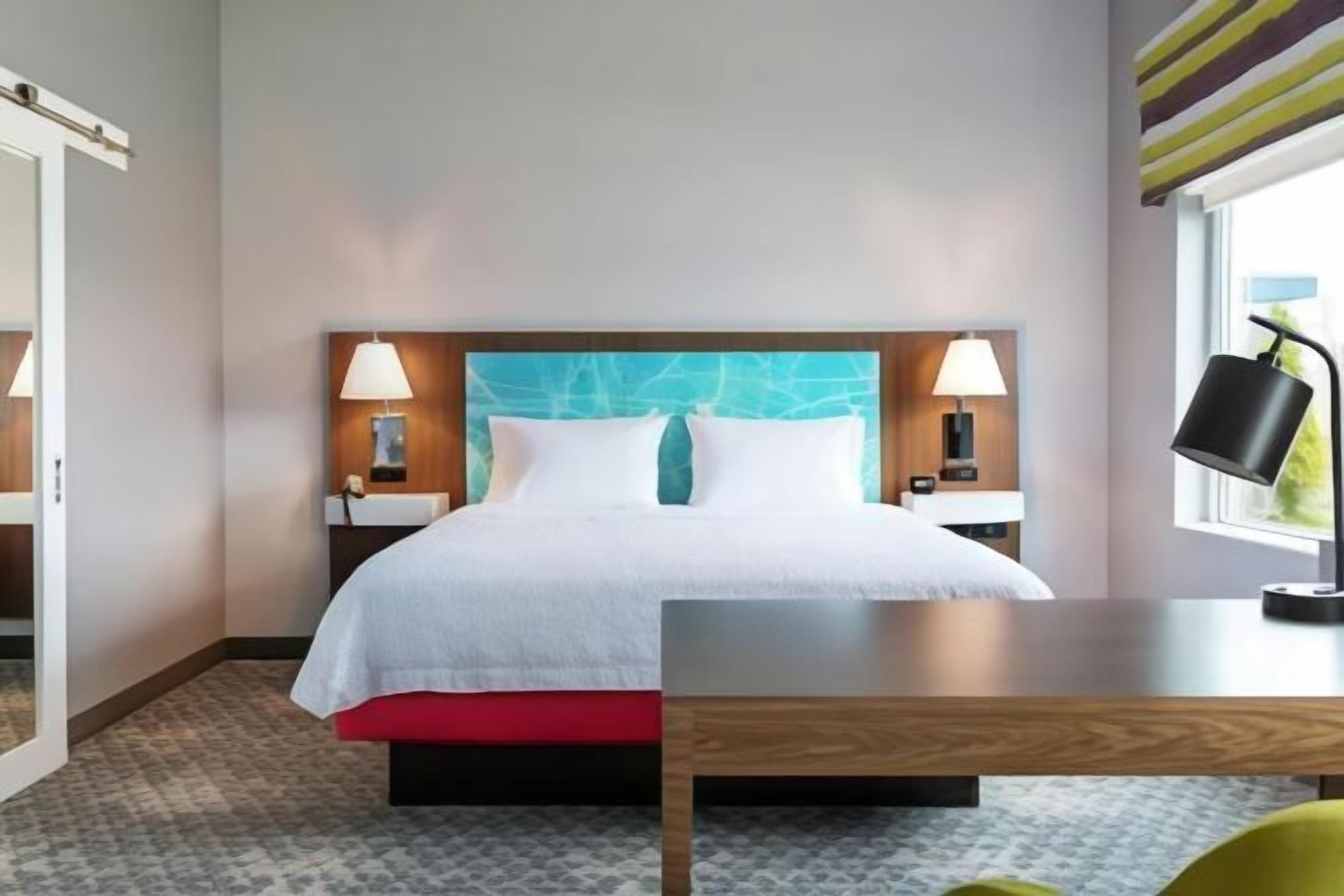 In-room safe, desk, blackout drapes, iron/ironing board