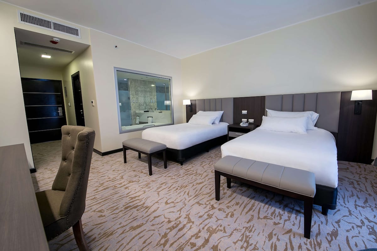 1 Schlafzimmer, Daunenbettdecken, Pillowtop-Betten, Minibar
