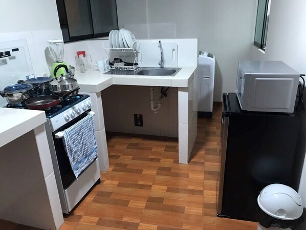 Fridge, microwave, oven, coffee/tea maker - 400- Departamento Céntrico en Chorrillos (Provincia de Lima)