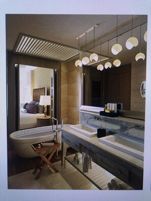 Combined shower/bathtub, jetted bath - Nuevo Vallarta property with private beach within a huge compound (Nuevo Vallarta)