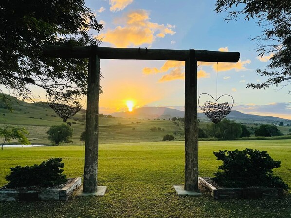 Overnattingsstedets uteområder