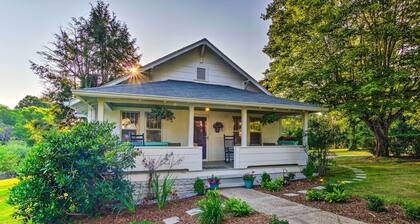 Restored Mars Hill Home on 1 Acre: Walk to Town!