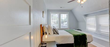 2 slaapkamers, een bureau, gratis wifi