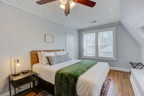 2 chambres, bureau, accès au Wi-Fi (inclus)