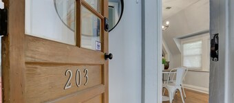 2 Bedroom Loft with Treetop Views in Modern Farmhouse