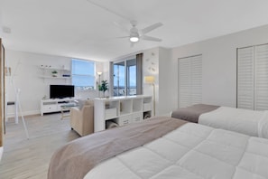 1 bedroom, iron/ironing board, free WiFi, bed sheets