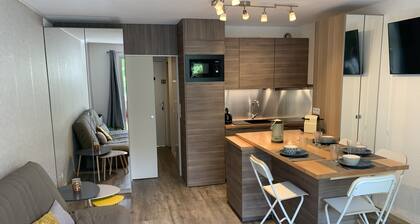 Grand studio 4/6 personnes expo sud balcon terrasse jardin