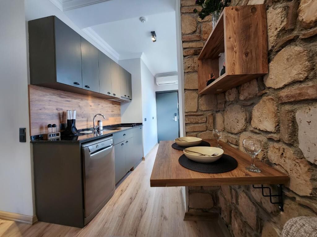 Superior Apartment, 1 Bedroom, Balcony | Premium bedding, desk, laptop workspace, blackout drapes