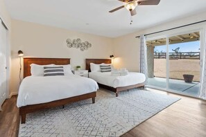 3 bedrooms, iron/ironing board, travel cot, WiFi