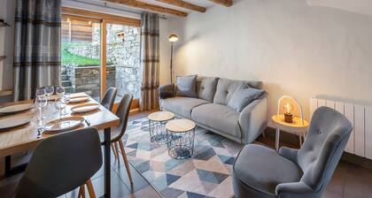 Chalet cosy au Raffort avec jardin, proche télécabines et bus, parking, animaux admis