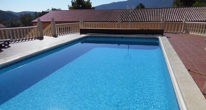 Villa Bernia with pool for 3 villa, s