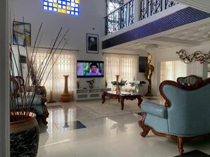 Living room - Striking 4-bed Gated House in Awoshie (Awoshie)