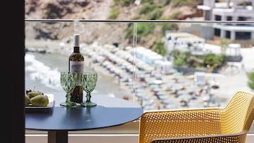 Studio, uitzicht op zee | Uitzicht vanuit de kamer