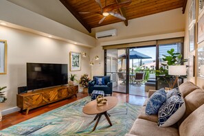 Smart TV, table football, ping pong