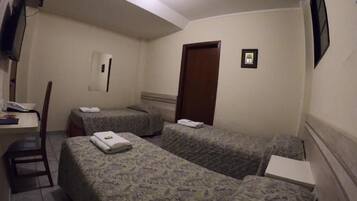 Standard Triple Room | Desk, laptop workspace, free WiFi, bed sheets