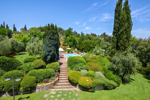 Family House, 4 Bedrooms, Fireplace, Mountainside (Fienile) | Pool | Seasonal outdoor pool - Fienile (Montopoli in Val d'Arno)