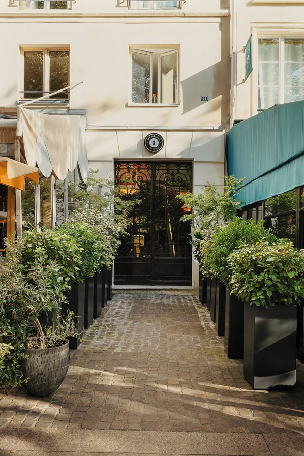 Façade de l’hébergement