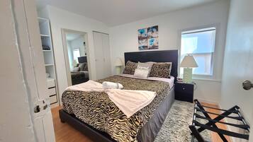 2 soveværelser, skrivebord, strygejern/strygebræt, gratis Wi-Fi