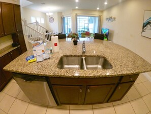 Villa, 5 Bedrooms | Private kitchen - Villa Siesta 297 Captiva by Fairytale VR (Davenport)