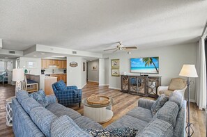 TV, fireplace, DVD player