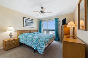 2 bedrooms, free WiFi, bed sheets - Two bedroom, two-bathroom oceanfront condo | Crescent Beach Villas - 201 (North Myrtle Beach)