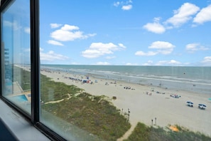 On the beach