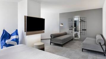 Habitación familiar, 1 cama doble, no fumadores | Ropa de cama de alta calidad y colchones viscoelásticos