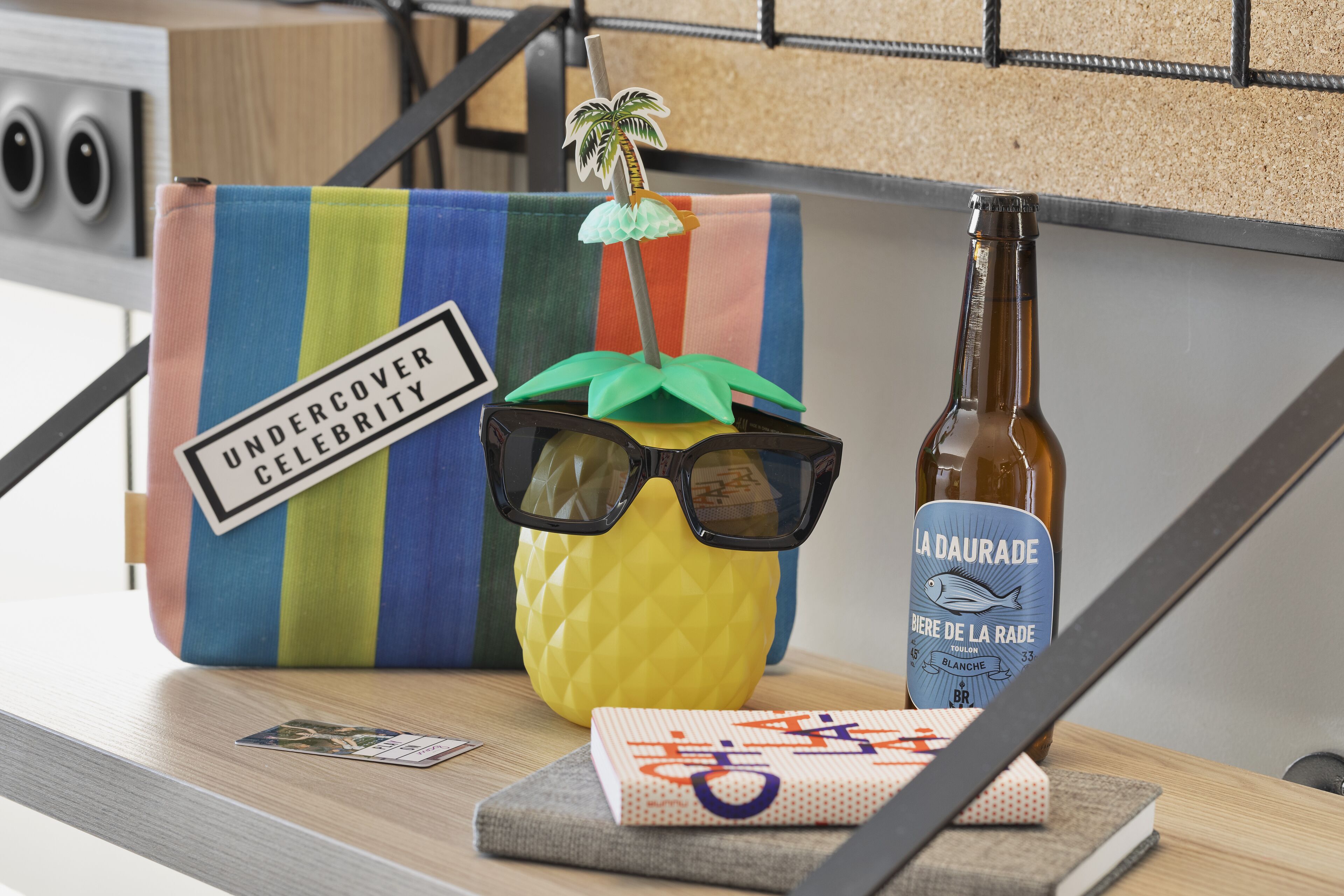 Premium bedding, memory foam beds, laptop workspace, blackout drapes