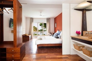 Iron/ironing board, free WiFi, bed sheets - Tropic Lagoon loft, by the lagoon ! (Le François)