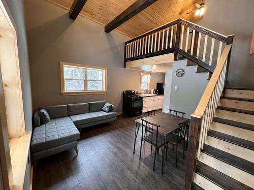 Newly built Cabin in the woods on a 5 acres of land