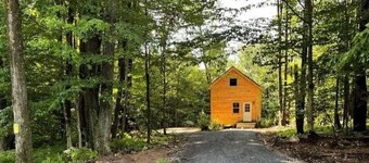 Newly built Cabin in the woods on a 5 acres of land