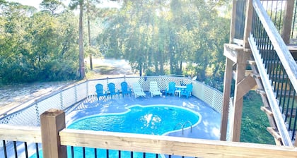 Beach+Bay: On the Water. Boat Launch. Pool. Dock.