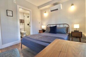 1 slaapkamer, een bureau, wifi