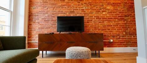 Televisie en een kantoor