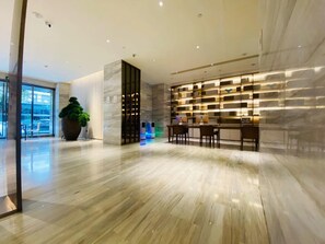 Blick von der Unterkunft