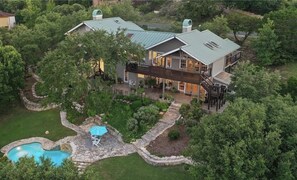 Exterior - Luxury Lake Travis Retreat with Pool, Hot Tub & Stunning Views (Austin)