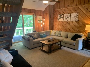 Fireplace, DVD player