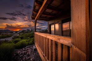 Exterior detail - *Pet Friendly* Step back in time but with free WIFI @ Miners Cabin#6 (KING Bed) (Tombstone)