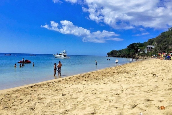 Perto da praia, toalhas de praia