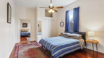 3 bedrooms, iron/ironing board, travel cot, WiFi