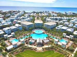 Exterior - NEW Spacious Seacrest Home with private Heated Pool - 6 Bikes - `Hidden Gem` (Rosemary Beach)