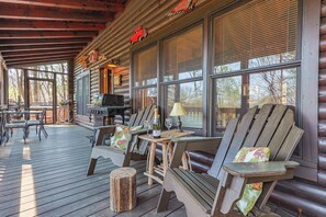 Outdoor dining - Tree Tops | Ellijay, GA (Ellijay)