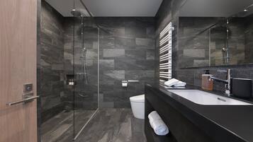 別墅, 非吸煙房 | 浴室 | 免費梳洗用品、風筒、拖鞋、提供毛巾