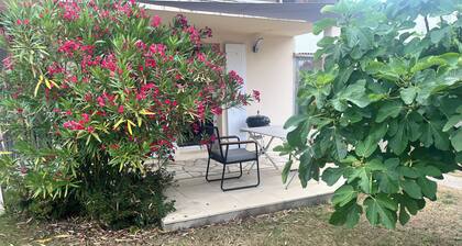 Studio 20 m² garden level
