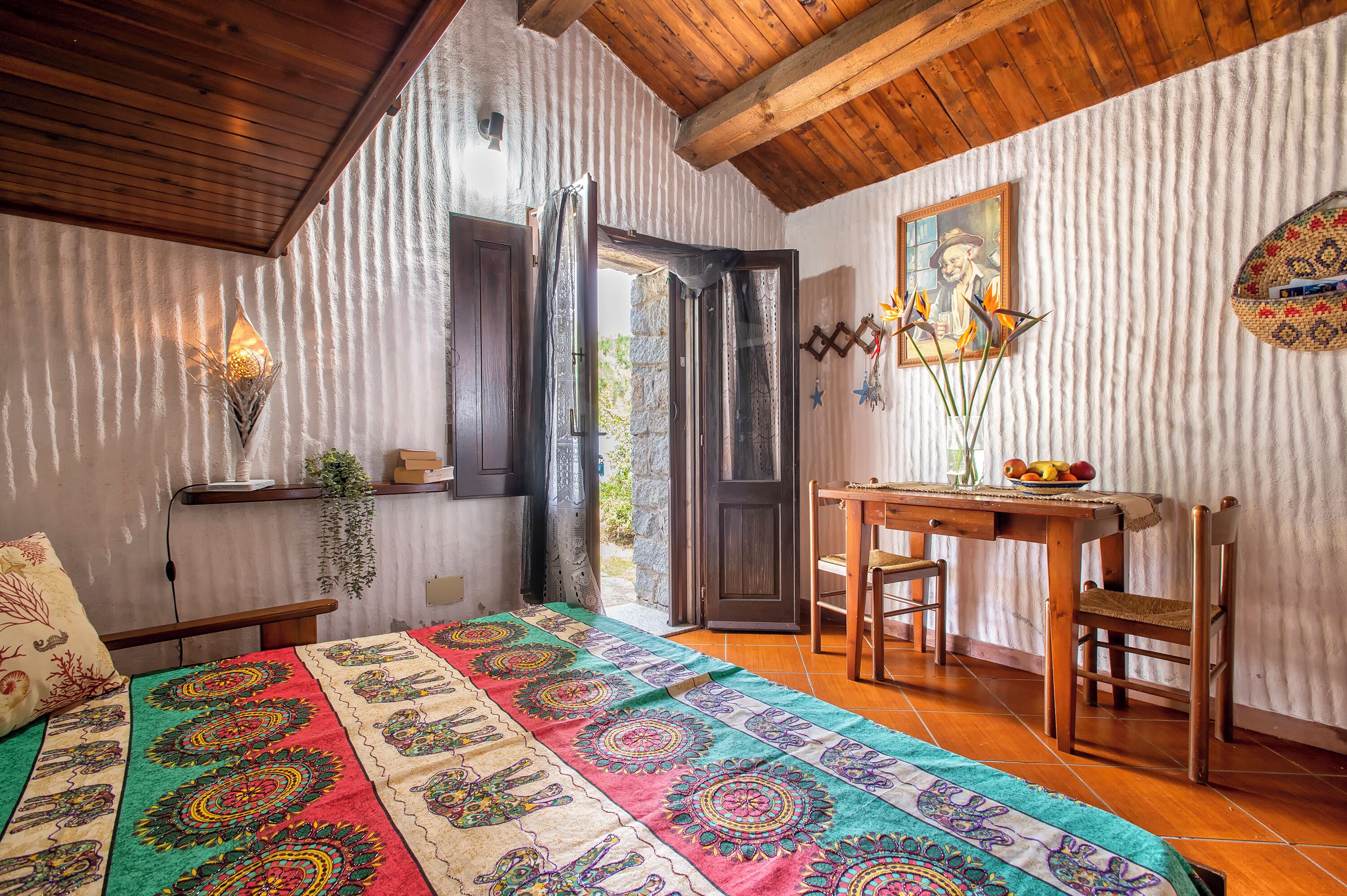 1 habitación y ropa de cama 