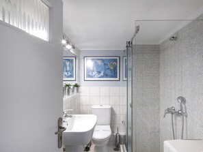 Shower, hair dryer