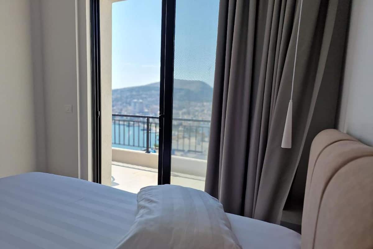 Appartamento, vista mare | 1 camera, Wi-Fi gratuito
