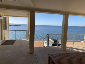 Terrace/patio - Beachside & Jetty View Apartment  2 (Skippers Apartment) (Streaky Bay)