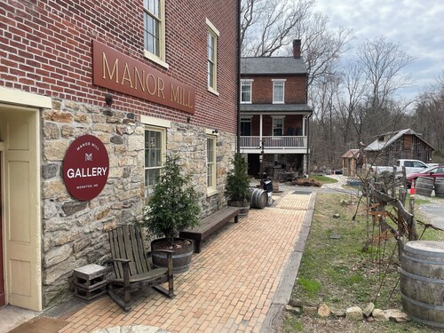Restored, Historic Mill House Near The NCR Trail