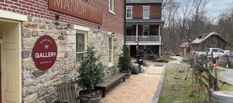 Restored, Historic Mill House Near The NCR Trail
